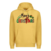 Antique Gold faith cross merry christmas Premium Hoodie - MaliasSmallBusiness