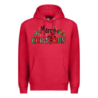 Cardinal faith cross merry christmas Premium Hoodie - MaliasSmallBusiness