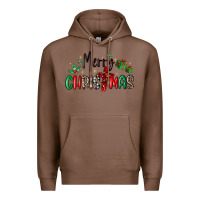 Chestnut faith cross merry christmas Premium Hoodie - MaliasSmallBusiness