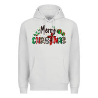 Dove Grey faith cross merry christmas Premium Hoodie - MaliasSmallBusiness