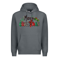 Rock faith cross merry christmas Premium Hoodie - MaliasSmallBusiness
