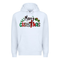 White faith cross merry christmas Premium Hoodie - MaliasSmallBusiness