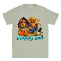 Matcha happy fall scarecrow Classic Tee - FaDigitalArtStudio