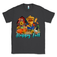 Smoke happy fall scarecrow Classic Tee - FaDigitalArtStudio