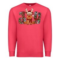 Cardinal joy christmas reindeer Premium Sweatshirt - Jasminsmagicworld