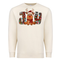 Sandshell joy christmas reindeer Premium Sweatshirt - Jasminsmagicworld
