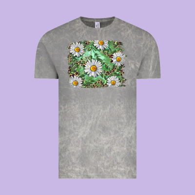 Vintage Tee Daisy leopard