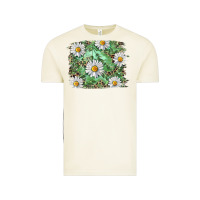 Vintage Arctic Daisy leopard Vintage Tee - RanaPortraitStore