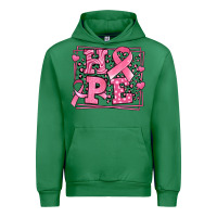 Emerald Western Hope Breast Cancer Awareness Ribbon Urban Hoodie - LillyAllenDesigns