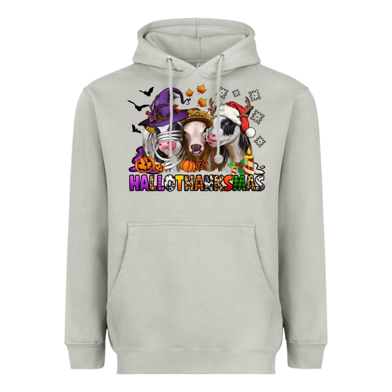 Hallothanksmas Heifers Heavyweight Hoodie by Jasminsmagicworld | Teevron