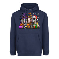 Navy hallothanksmas heifers Heavyweight Hoodie - Jasminsmagicworld
