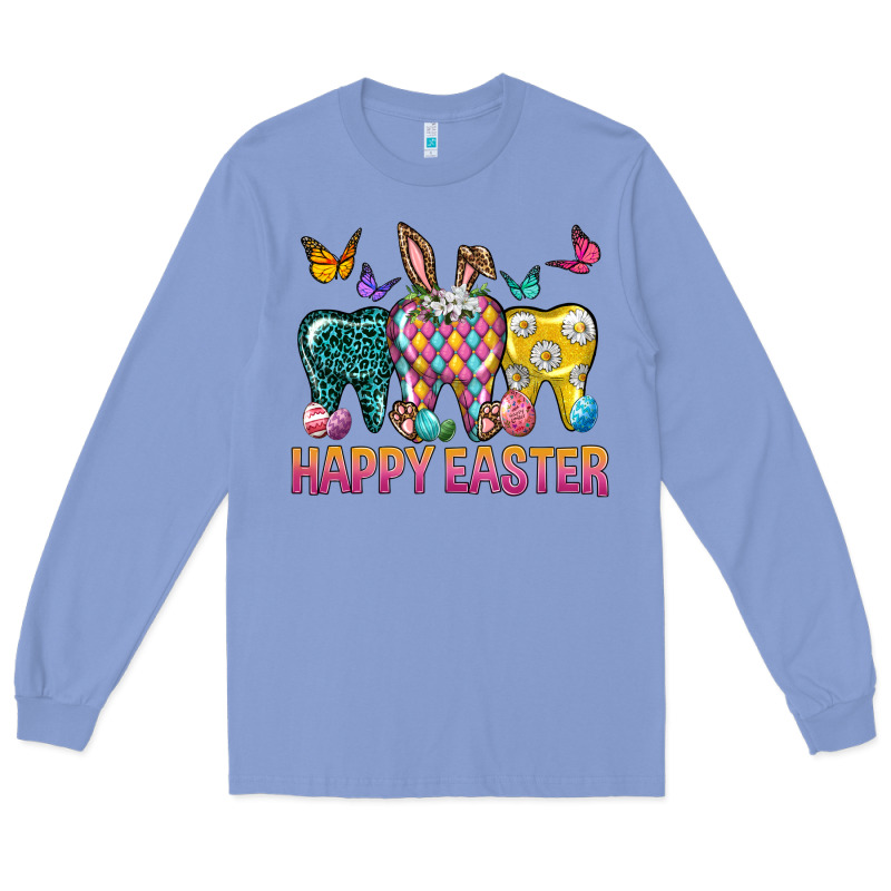 Happy Easter Dental Long Sleeve Tee by Neo Western | Teevron