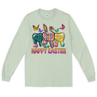 Matcha happy easter dental Long Sleeve Tee - Neo Western