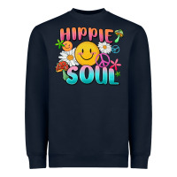 Navy hippie soul Heavyweight Sweatshirt - MaliasSmallBusiness