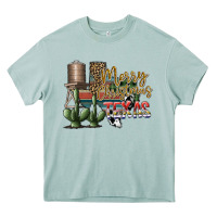 Arona merry christmas texas Heavy Core Tee - SublimationCraftShop