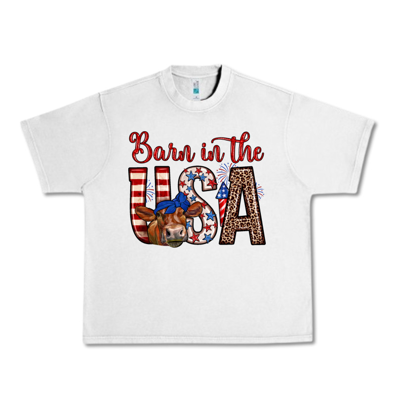 Barn In The Usa Urban Heavy Tee by Zillion Design Studio | Teevron