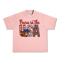 Salmon barn in the usa Urban Heavy Tee - Zillion Design Studio