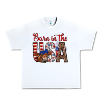 White barn in the usa Urban Heavy Tee - Zillion Design Studio