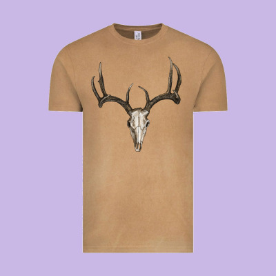 Vintage Tee Deer Skull