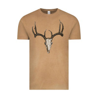 Vintage Camel Deer Skull Vintage Tee - RanaPortraitStore