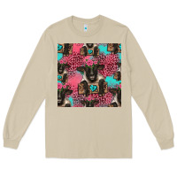 Mushroom black sheep seamless pattern Long Sleeve Tee - HRA Design Shop
