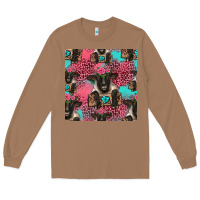 Toasted Coconut black sheep seamless pattern Long Sleeve Tee - HRA Design Shop