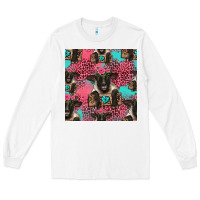 White black sheep seamless pattern Long Sleeve Tee - HRA Design Shop