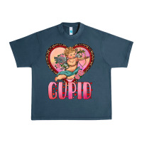Midnight Navy cupid heart Urban Heavy Tee - RanaPortraitStore
