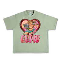 Oil Green cupid heart Urban Heavy Tee - RanaPortraitStore