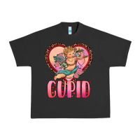 Pigment Black cupid heart Urban Heavy Tee - RanaPortraitStore