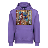Tulip Western Reel Cool Dad American Flag Bass Urban Hoodie - LillyAllenDesigns