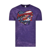Cloud Purple American honey Vintage Tee - Zillion Design Studio