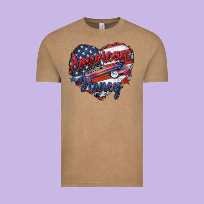American Honey Vintage Tee Designed By Zillion Design Studio