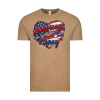 Vintage Coffee American honey Vintage Tee - Zillion Design Studio