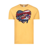 Vintage Mustard American honey Vintage Tee - Zillion Design Studio