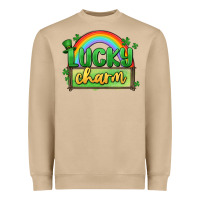 Mushroom lucky charm Heavyweight Sweatshirt - MaliasSmallBusiness