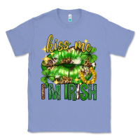 Kiss Me Im Irish St.patricks Day Lips St.patricks Classic Tee | Teevron