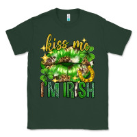 Sports Green Kiss me im irish st.patricks day lips st.patricks Classic Tee - Neo Western