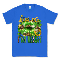True Royal Kiss me im irish st.patricks day lips st.patricks Classic Tee - Neo Western