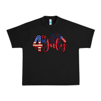 Black 4th of july zillion Urban Heavy Tee - Zillion Design Studio