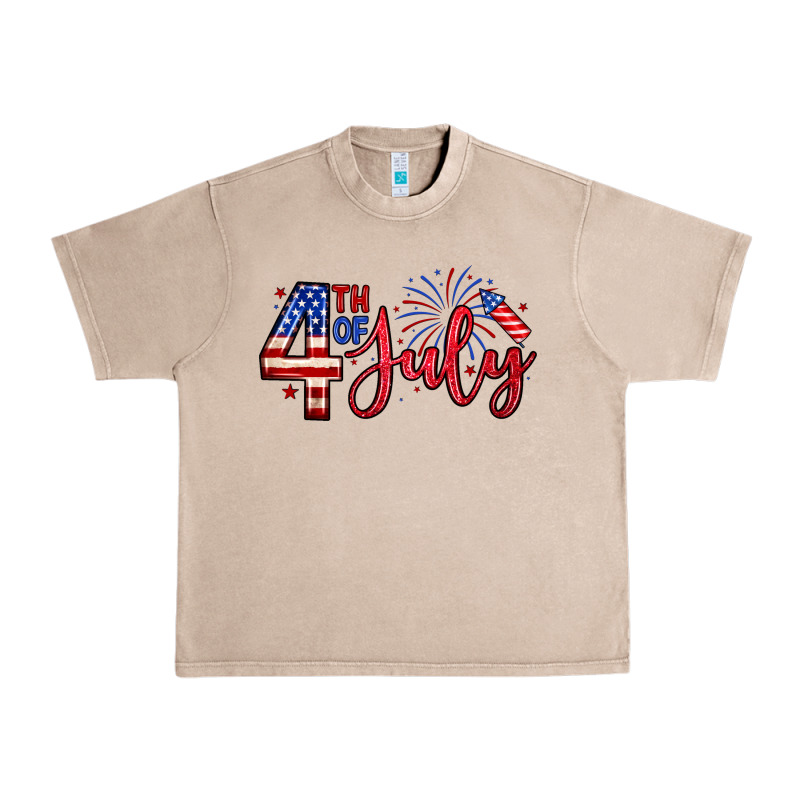 4th Of July Zillion Urban Heavy Tee by Zillion Design Studio | Teevron