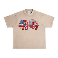 French Oak 4th of july zillion Urban Heavy Tee - Zillion Design Studio