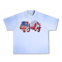 Grape Ice 4th of july zillion Urban Heavy Tee - Zillion Design Studio