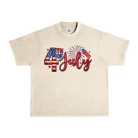Sandshell 4th of july zillion Urban Heavy Tee - Zillion Design Studio
