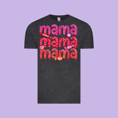 Vintage Tee mama mama mama valentines day