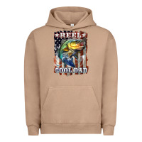 Pigment Burro Reel Cool Dad Bass 4th of July Urban Hoodie - LillyAllenDesigns