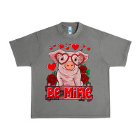 Tornado be mine valentine's day baby pig Urban Heavy Tee - RanaPortraitStore