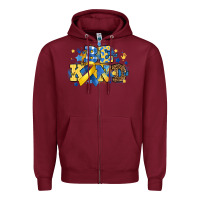 Burgundy be kind Zipper Hoodie - Artiststas