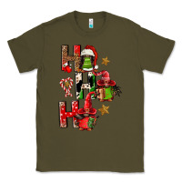 Army Green ho ho ho afro gnomes Classic Tee - FaDigitalArtStudio