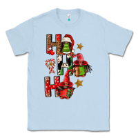 Dusty Blue ho ho ho afro gnomes Classic Tee - FaDigitalArtStudio